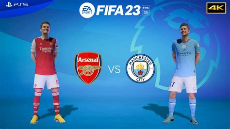 Fifa 23 Arsenal Vs Manchester City Premier League Full Match