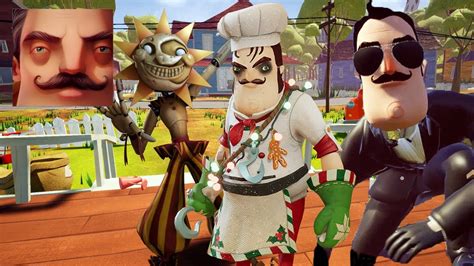 Hello Neighbor My New Neighbor Butcher Big Chef Secret Neighbor Act