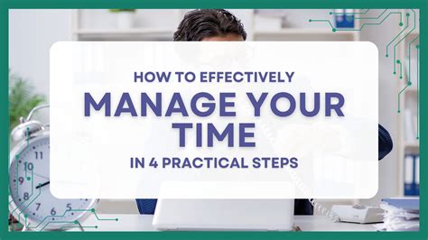 Time Management Made Easy 4 Practical Steps Southtech Creations