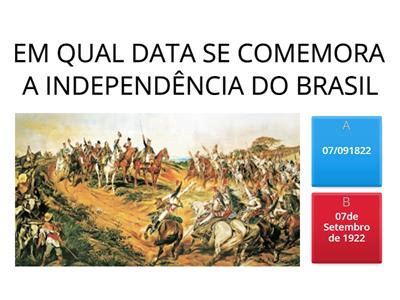 Atividade Sobre Independencia Do Brasil 4 Ano Recursos De Ensino