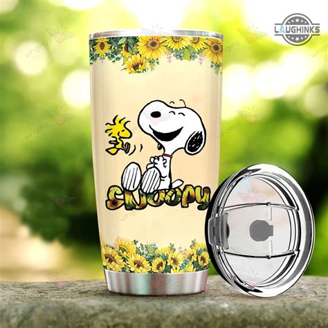 Snoopy Funny Tumbler Girl Who Really Loved Snoopy It Was Me The End The