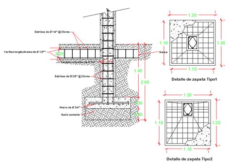 Column and Footing Design - Cadbull