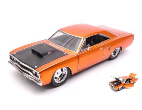 Jada Toys Jada97126 Dom S Plymouth Road Runner 1970 Fast And Furious Copper Metallic 1 24 Modellino