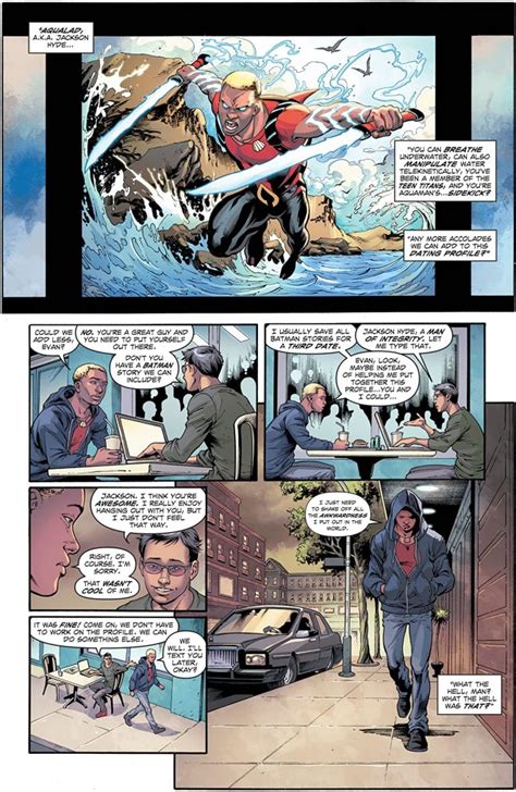 Preview Aqualad Working With Black Manta In ‘aquaman Deep Dives 4 Dc