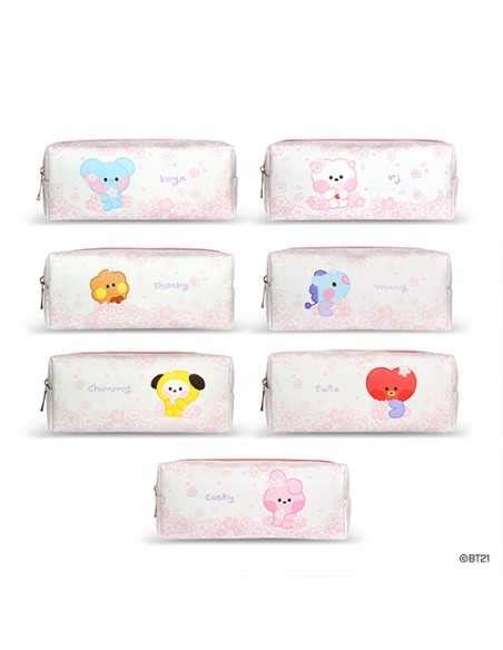 BT21 BT21 X Monopoly Collaboration Minini Pen Pouch Cherry Blossom