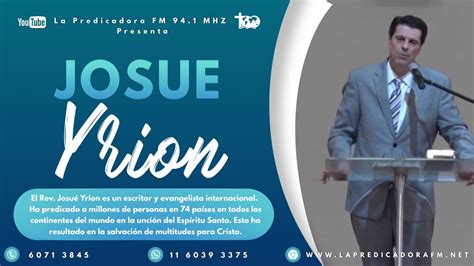 Josu Yrion Predica El Llamado De Dios A Servir Fm Mhz La