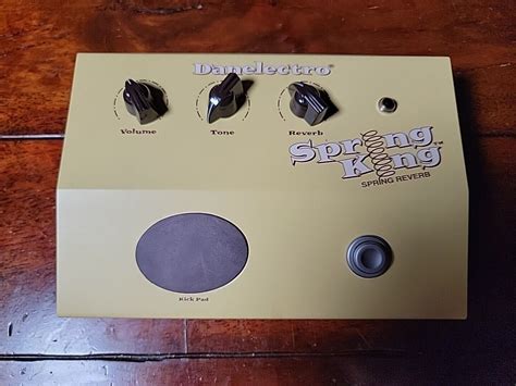 Danelectro Spring King Reverb Guitar Pedal EBay