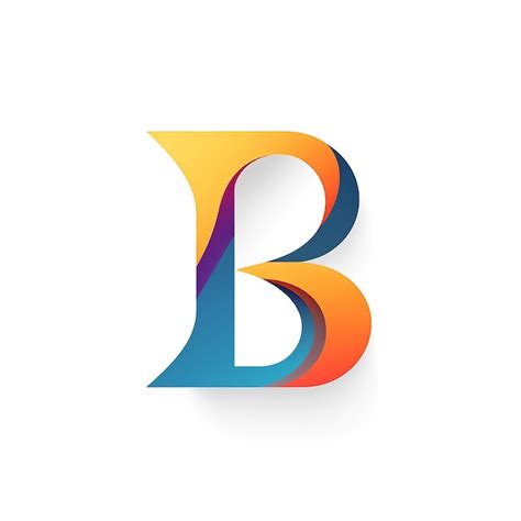 Premium Photo Colorful Letter B Logo Icon Design Template Elements