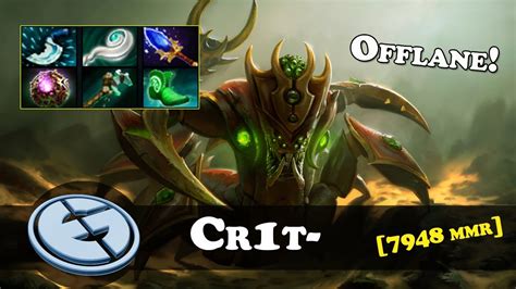 Cr T Crit Sand King Mmr Dota Patch D Youtube