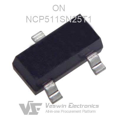 NCP511SN25T1 ON Linear Regulators Veswin Electronics