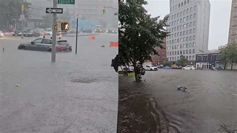 “All the trash floating around”: Video of catastrophic NYC flooding sparks discussions of ...