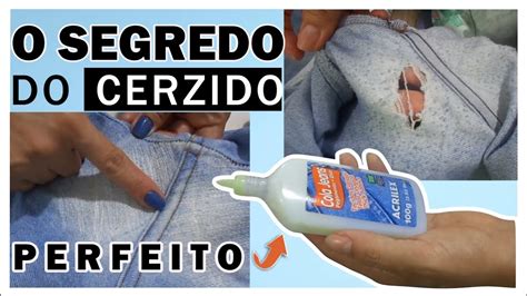 COMO FAZER CERZIDO EM CALÇA JEANS CONSERTAR FUNDO RASGADO REMENDAR