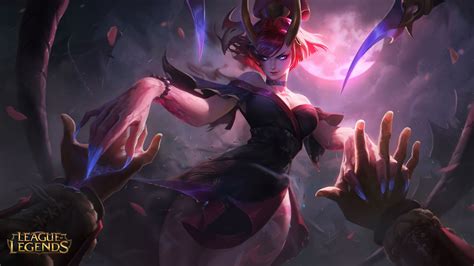 Blood Moon Evelynn Splash Art - 1920x1080 Wallpaper - teahub.io