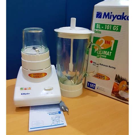 Jual Blender 2 IN 1 MIYAKO BL 101 PL Miyako Blender Gelas Kaca 2 In 1