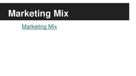 Marketing Your Product - ppt download