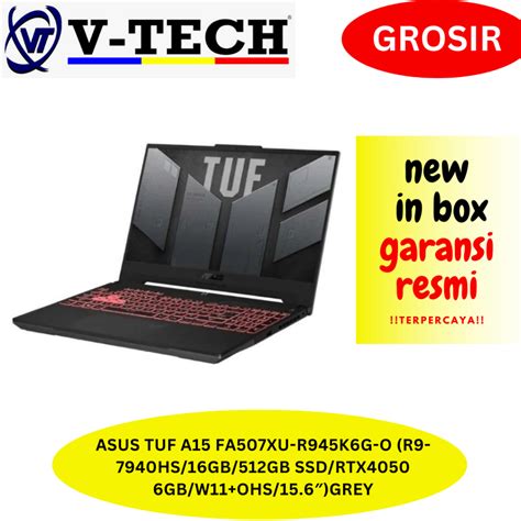 Jual Asus Tuf A Fa Xu R K G O R Hs Gb Gb Ssd Rtx