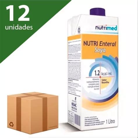 Nutri Enteral Soya 1 Litro 12 Unidades Nutrimed Submarino