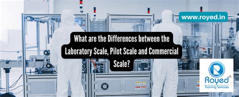 Differences Between The Laboratory Pilot And Commercial Scale Royed