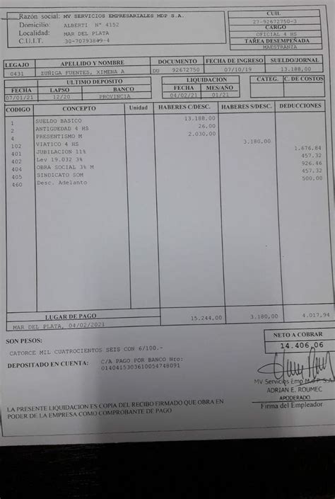 An Invoice Is Shown On Top Of A Piece Of Paper That Has Been Signed