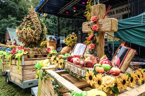 Dozynki Festival In Poland Editorial Stock Image Image Of Folklore