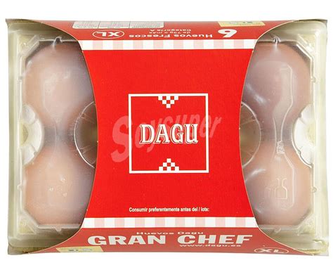 Dagu Huevos Frescos Grandes Clase XL 6 Uds