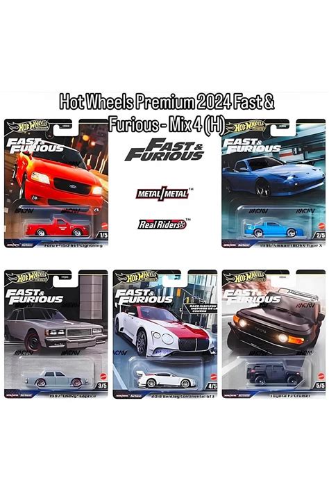 HOT WHEELS Premium 2024 Fast And Furious 5 li Set HNW46 979H Fiyatı Yorumları