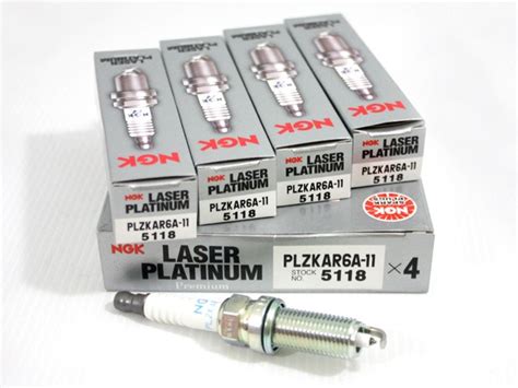 4 Bujias Ngk Láser Platinum Plzkar6a 11 Sentra Tiida 07 13 999 00