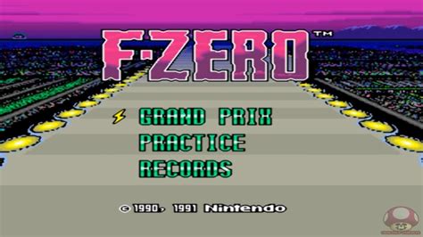 F Zero Super Nintendo Gameplay HD YouTube