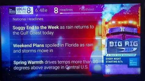 The Weather Channel Local On The 8s 3521 2 Youtube