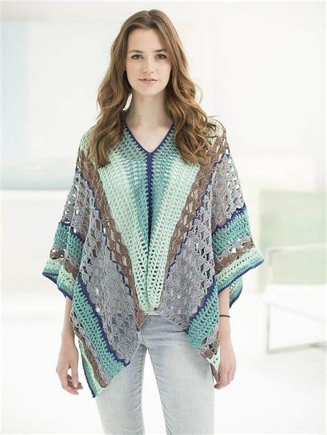 24 Adorable Summer Poncho Free Crochet Design DIY To Make