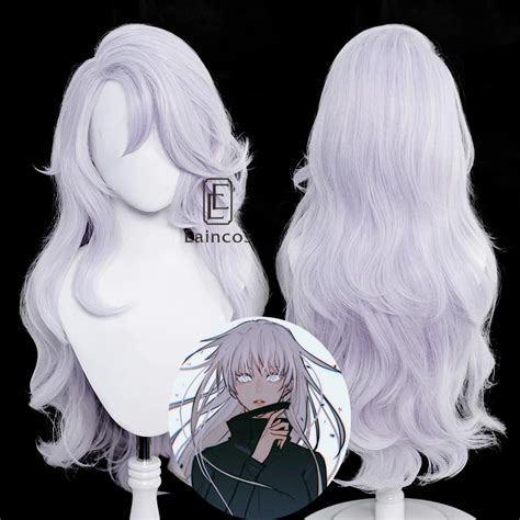 Anime Jujutsu Kaisen Gojo Satoru Female Version Cosplay Wig 70cm Long