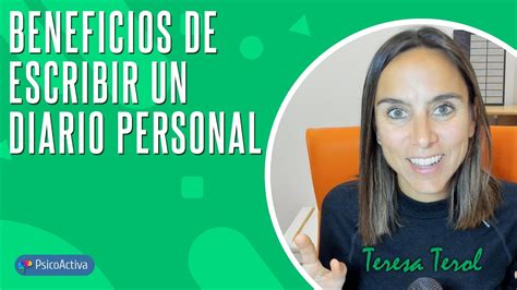 Los Beneficios De Escribir Un Diario Para Tu Salud Mental YouTube