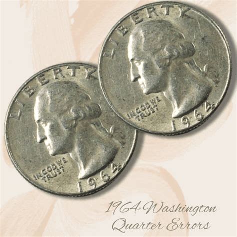 1964 Quarter Value Guideline Charts Photos And Errors Valuable U S