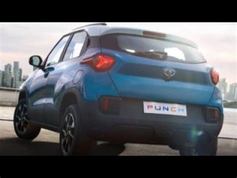 TATA Punch Hbx Rear Design Revealed Small Nexon YouTube