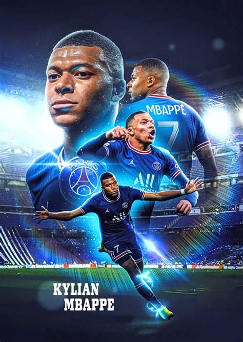 Kylian Mbappe Posters And Prints By Catur Wibowo Printler