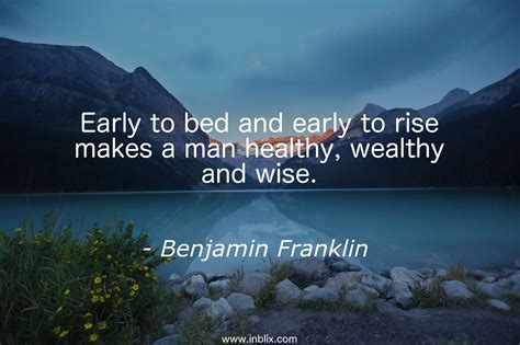 😎 Early to bed early to rise. Benefits of early to bed and early to ...