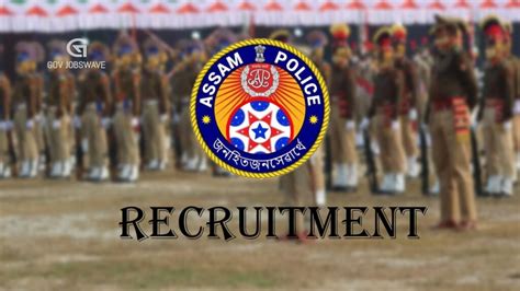 Assam Police Recruitment Check Post Eligibility Details Here