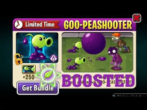 PvZ 2 GOO PEASHOOTER BOOSTERAMA Battlez 2 2Mil Battlez Practice