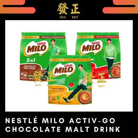 Nestl Milo Activ Go Original Chocolate Malt Drink Series Kosong