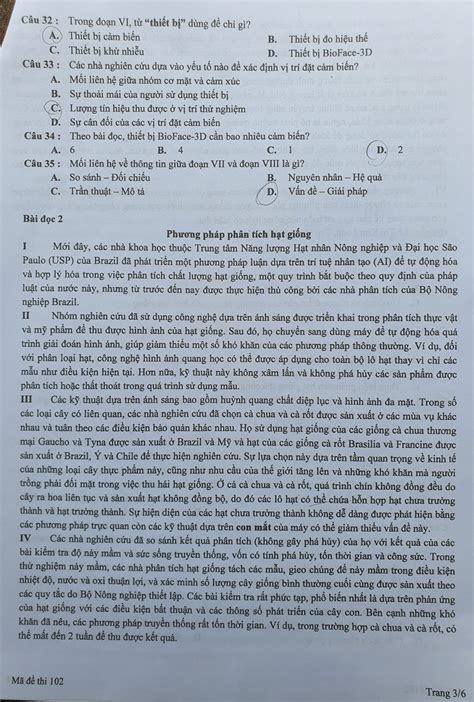 Đề Thi đánh Giá Tư Duy Của Đh Bách Khoa Hà Nội