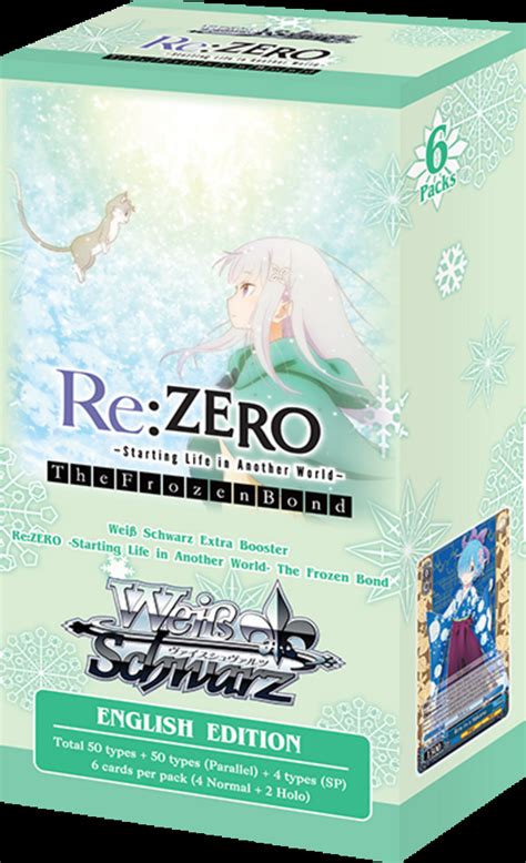 AnimeFanShop De Weiss Schwarz Re Zero The Frozen Bond Extra