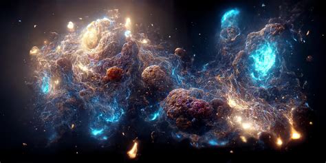 Nebula and galaxies in space 3D 10645796 Stock Photo at Vecteezy