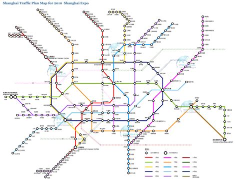 Shanghai Metro Map - ToursMaps.com