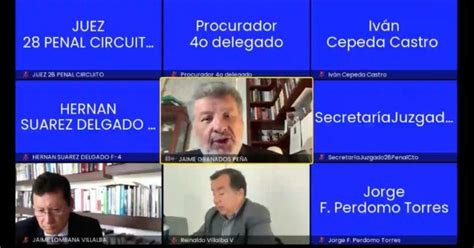 En Directo Continúa La Audiencia En Contra Del Expresidente Álvaro