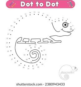 Dot Dot Animals Coloring Page Stock Vector (Royalty Free) 2380943433 ...