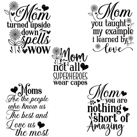 Mothers Day Quotes Svg Bundle Big Mothers Day Quotes Svg Bundle