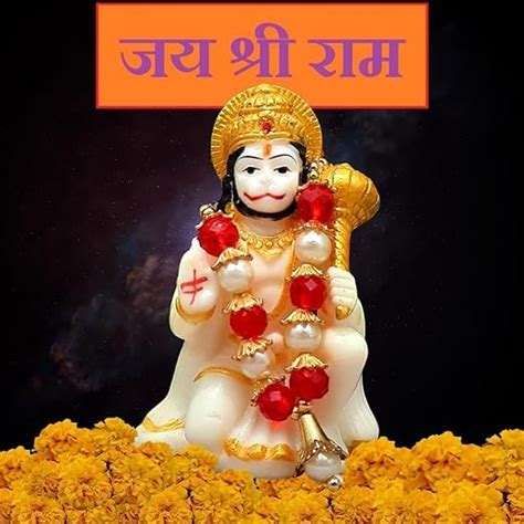 Buy KRAAFTIQUE White Hanuman Ji Ki Murti With Sweet Complimentary Gifts