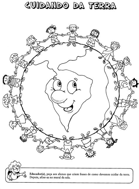 Dia Do Planeta Terra Atividades E Desenhos Colorir Imprimir 6 Atividades E Desenhos