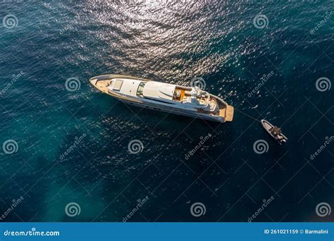 Aerial View Of Legendary Pampelonne Beach Near Saint Tropez Summer