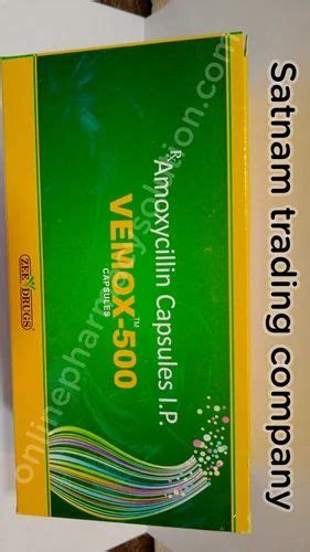 Vemox 500mg Tablet At Rs 106box In Nagpur Id 25448411697